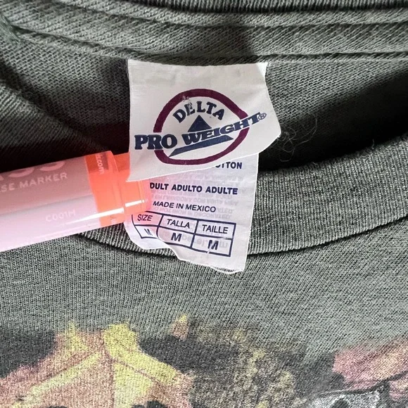 Mossy Oak Green Outdoor Graphic T-Shirt Men Size M - Picture 4 of 4